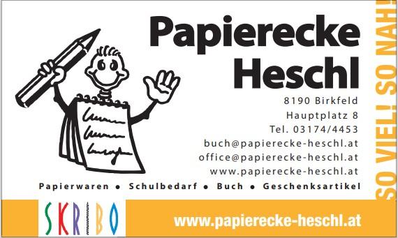 Papierecke Heschl