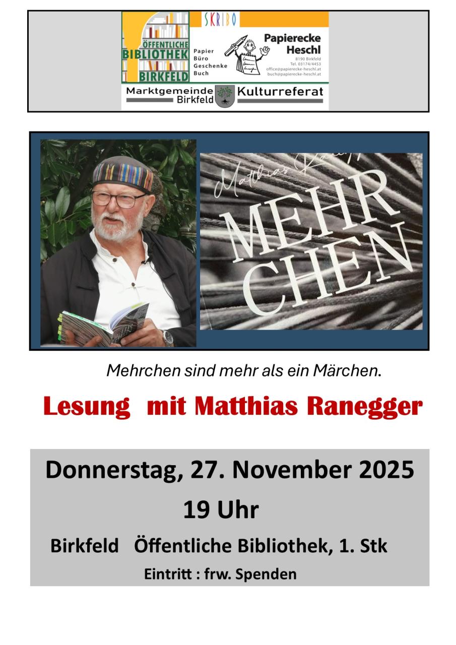 Hier ist eine Veranstaltungsankündigung  zu sehen.