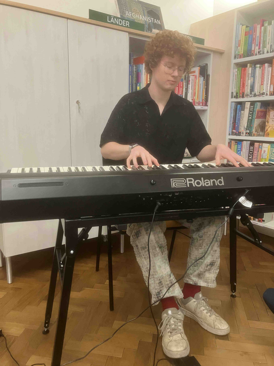 Hier ist ein Bild von einer Leseaktion.