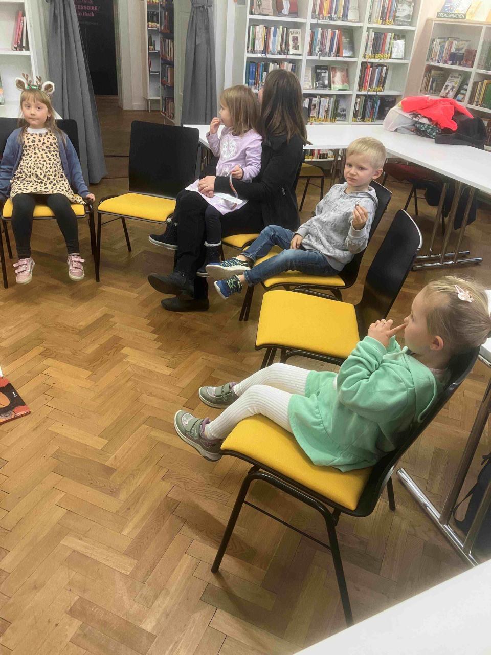 Hier ist ein Bild von einer Leseaktion.