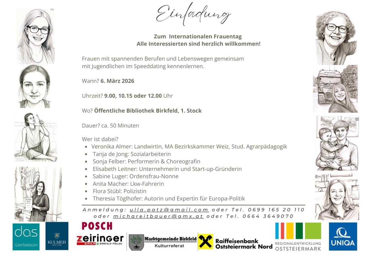 Hier ist eine Veranstaltungsankündigung zu sehen.