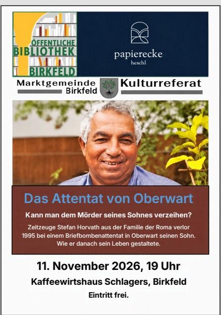 Hier ist eine Veranstaltungsankündigung zu sehen.