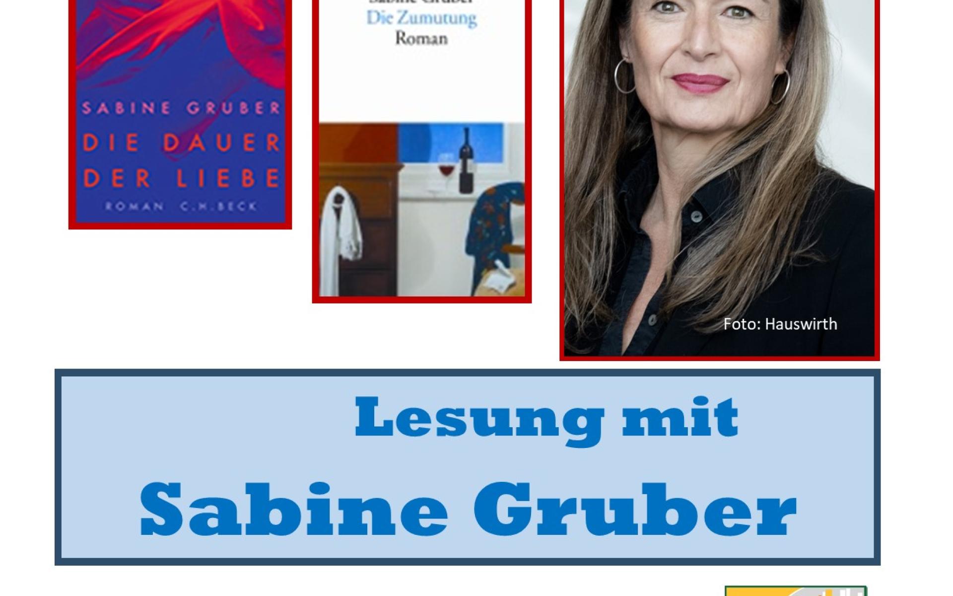 Hier ist die Autorin Sabine Gruber zu sehen.