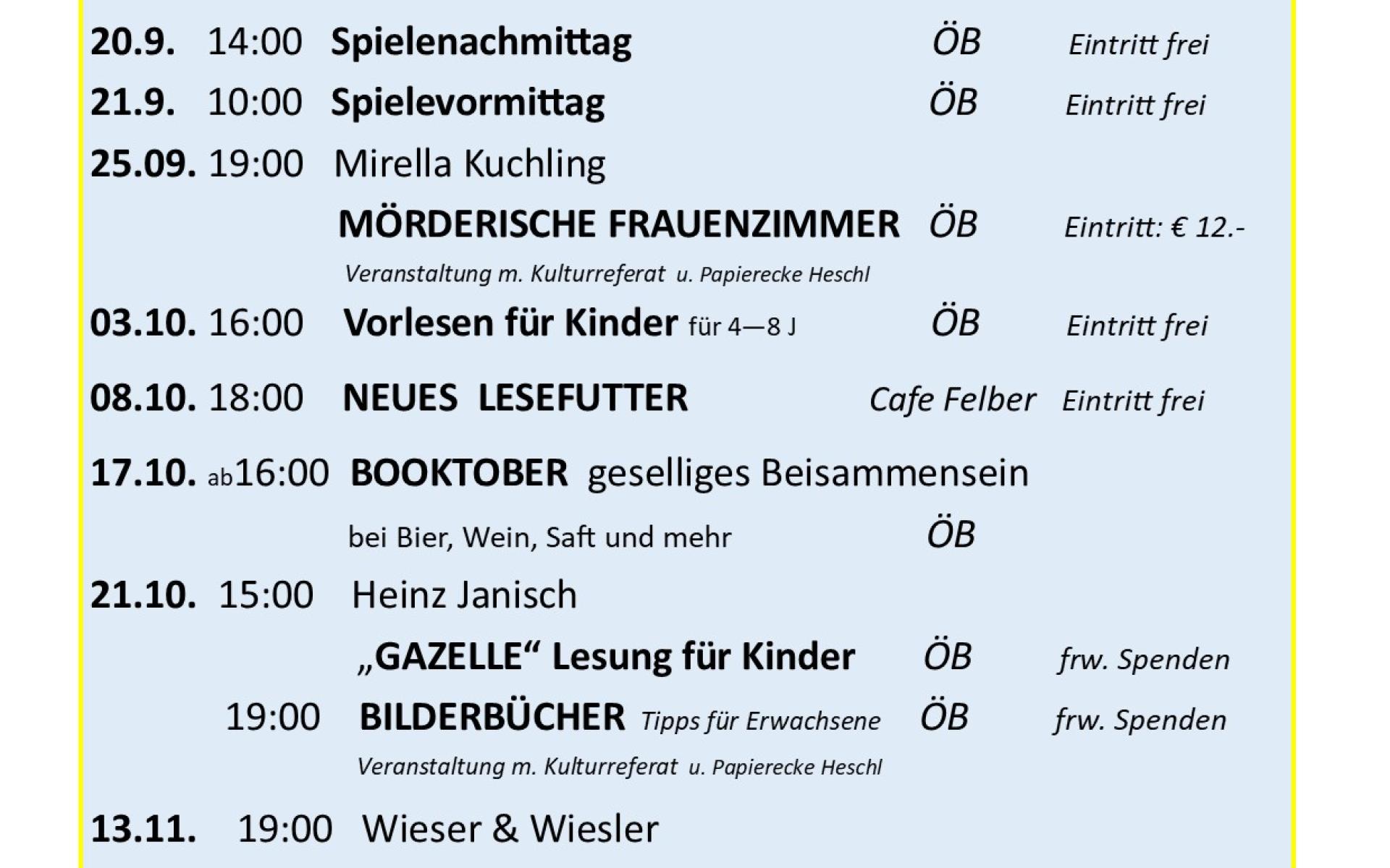 Hier ist eine Veranstaltungsankündigung  zu sehen.