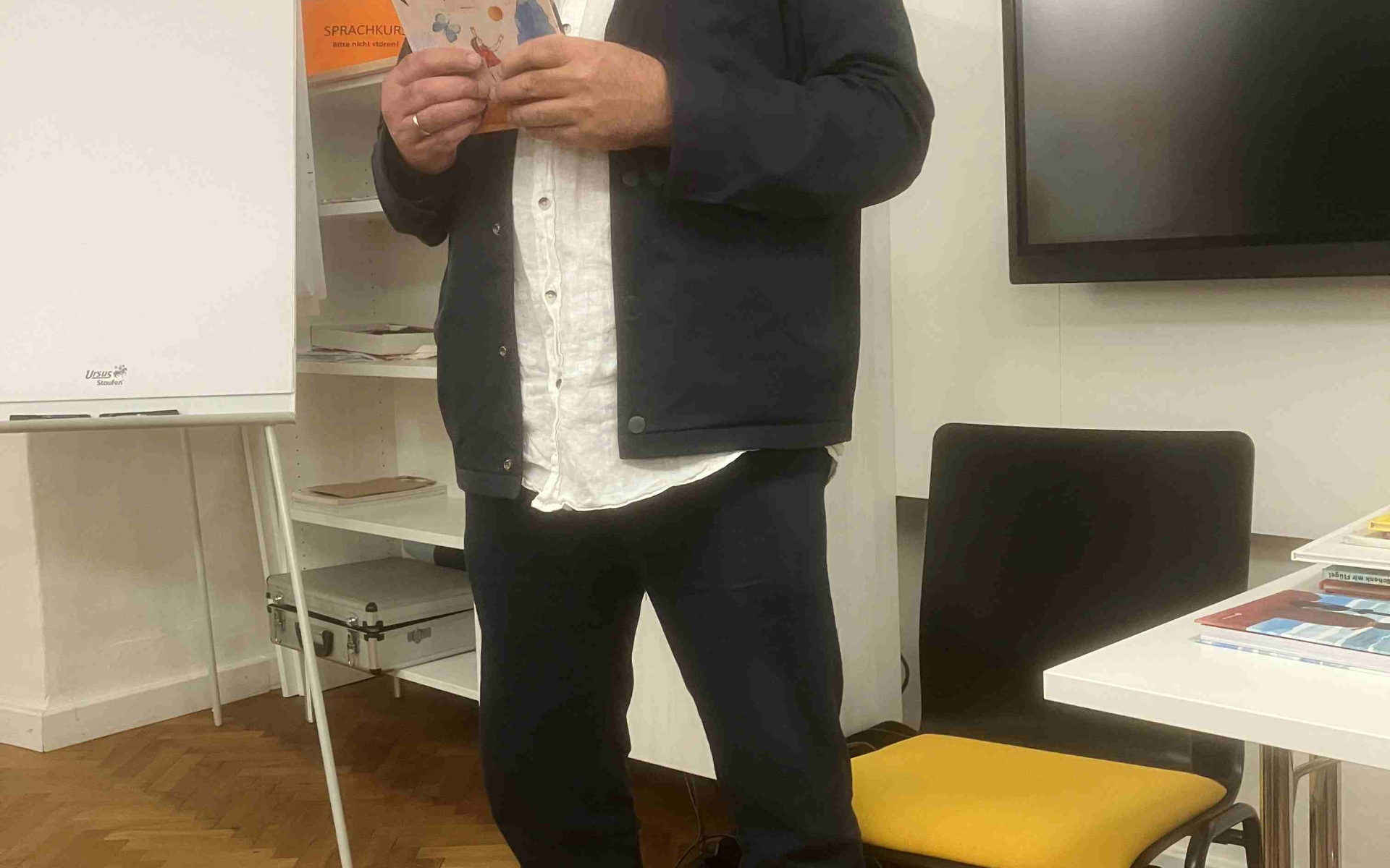 Hier ist ein Bild von einer Leseaktion.