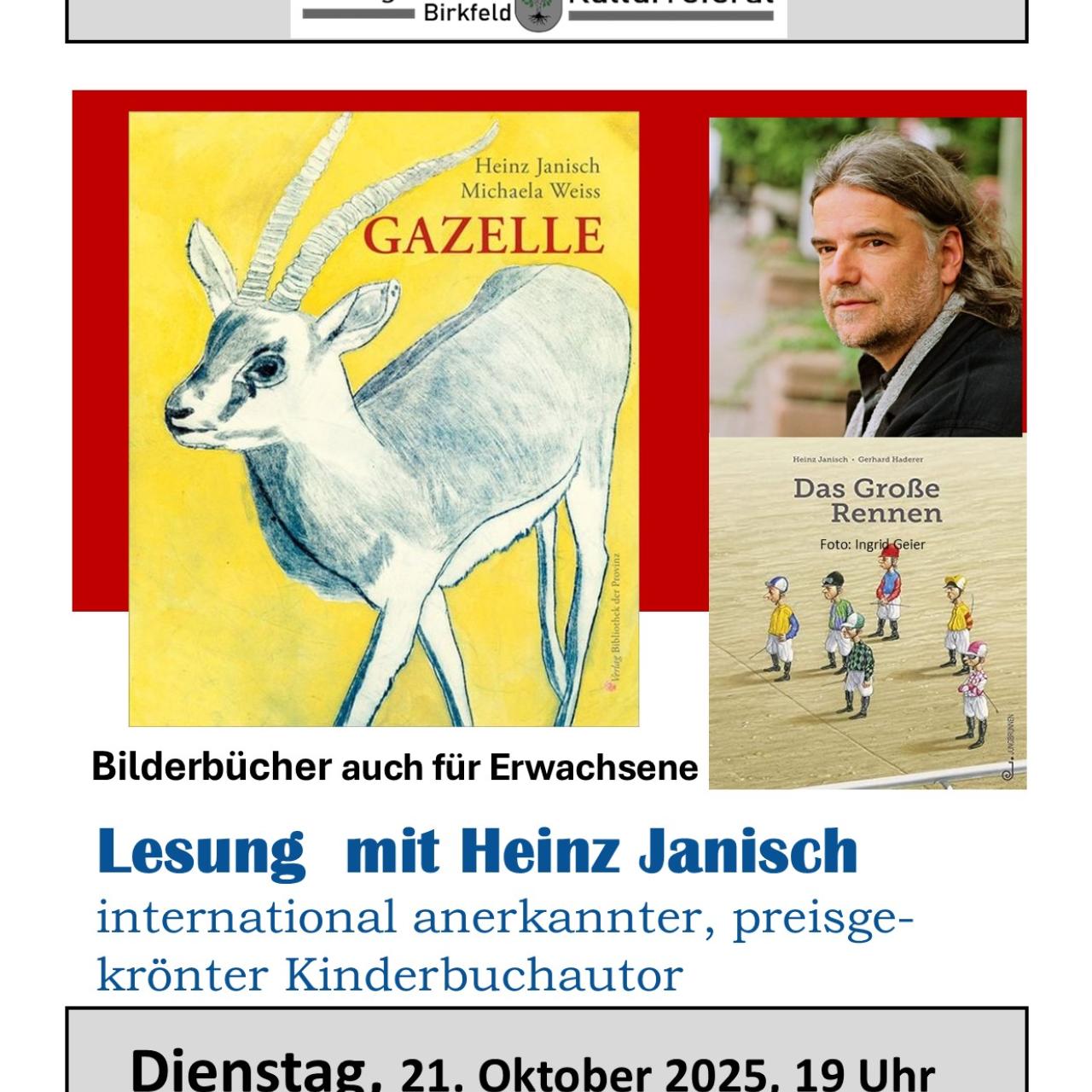 Hier ist eine Veranstaltungsankündigung  zu sehen.
