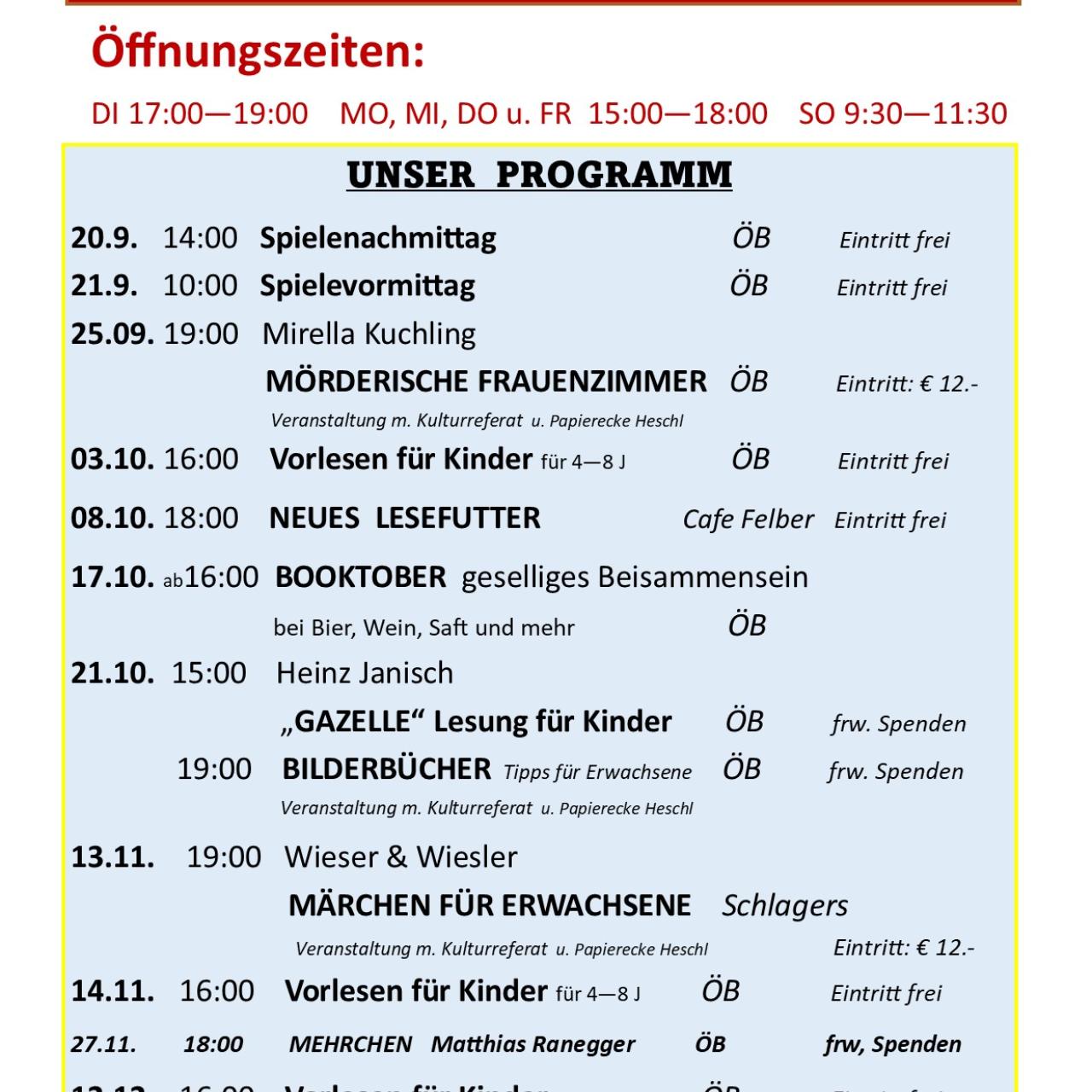 Hier ist eine Veranstaltungsankündigung  zu sehen.