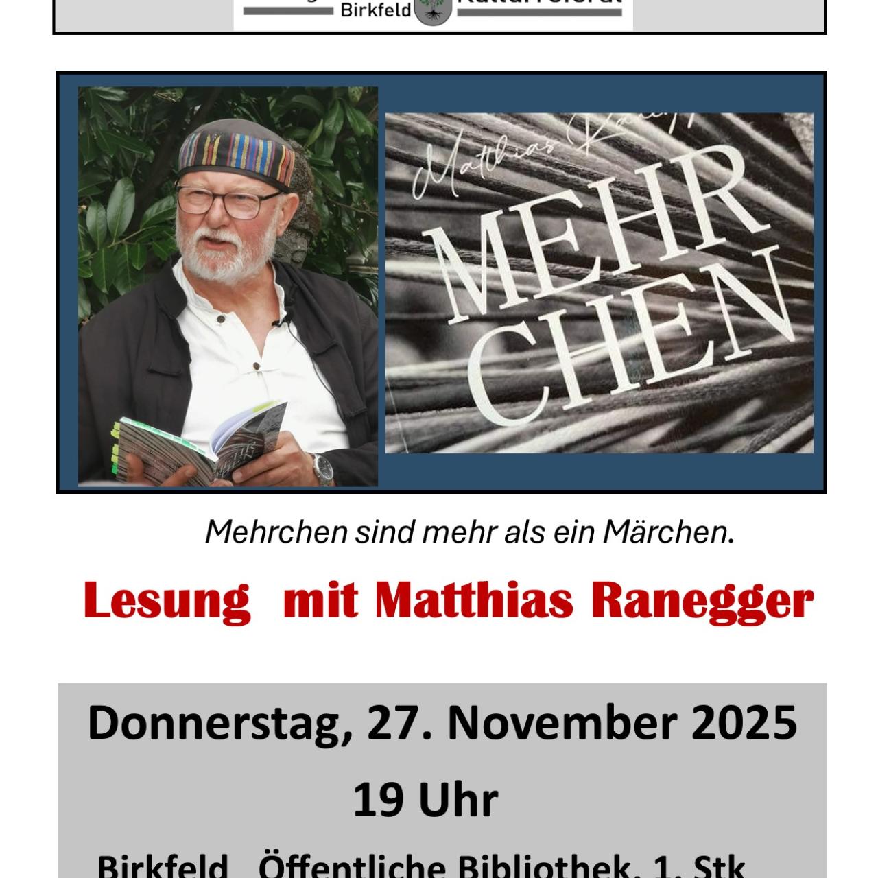 Hier ist eine Veranstaltungsankündigung  zu sehen.