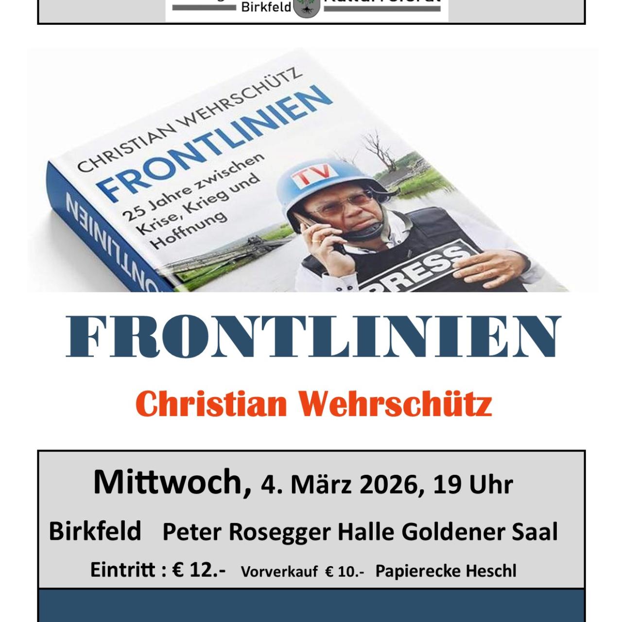 Hier ist eine Veranstaltungsankündigung zu sehen.